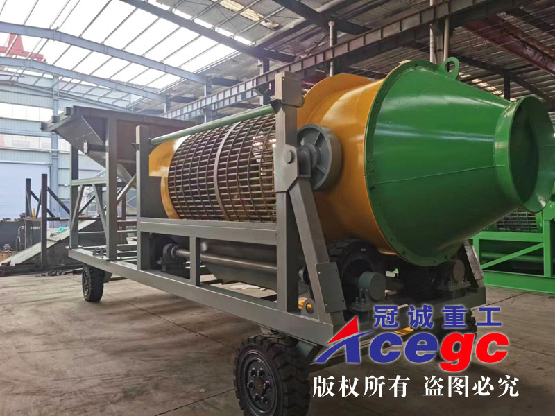 沙金滾筒篩設備