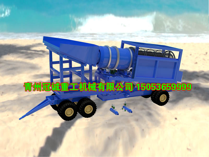 移動(dòng)式篩分車(chē)單車(chē)