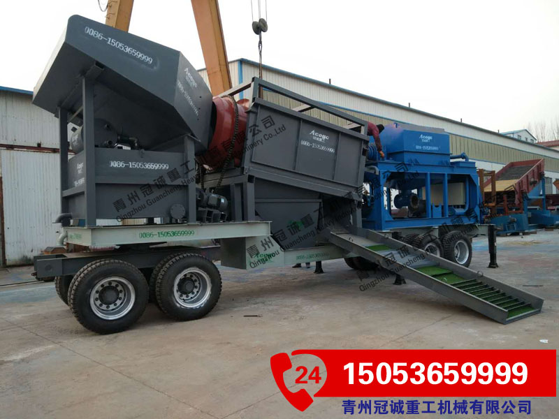 移動(dòng)式離心選礦車(chē)單機(jī)版