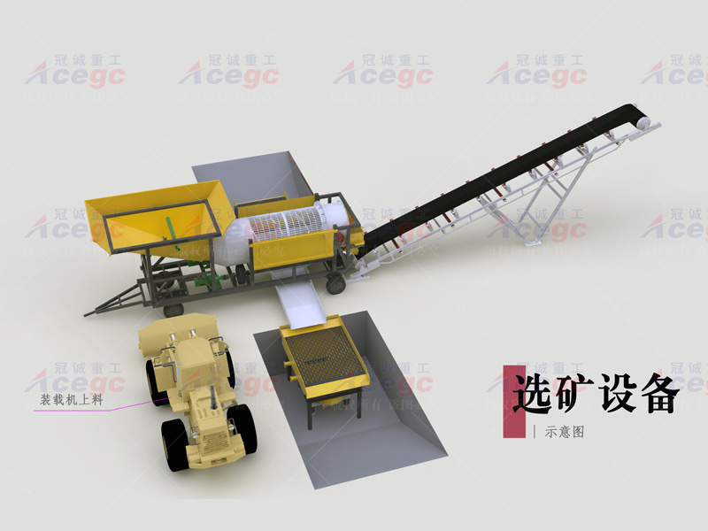 陸地移動(dòng)式寶石提取設(shè)備