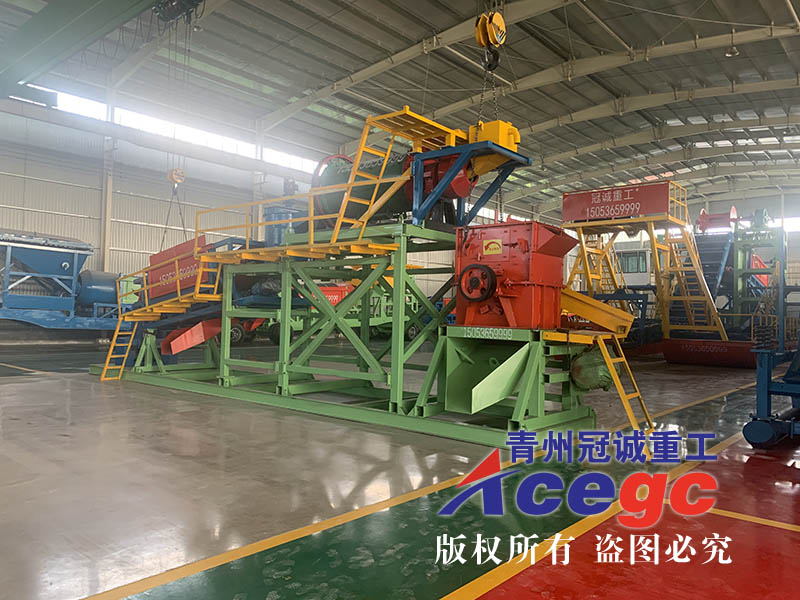 移動式巖金礦破碎沙金機(jī)